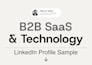 handle linkedin profile optimization, copywriting, and about section writing